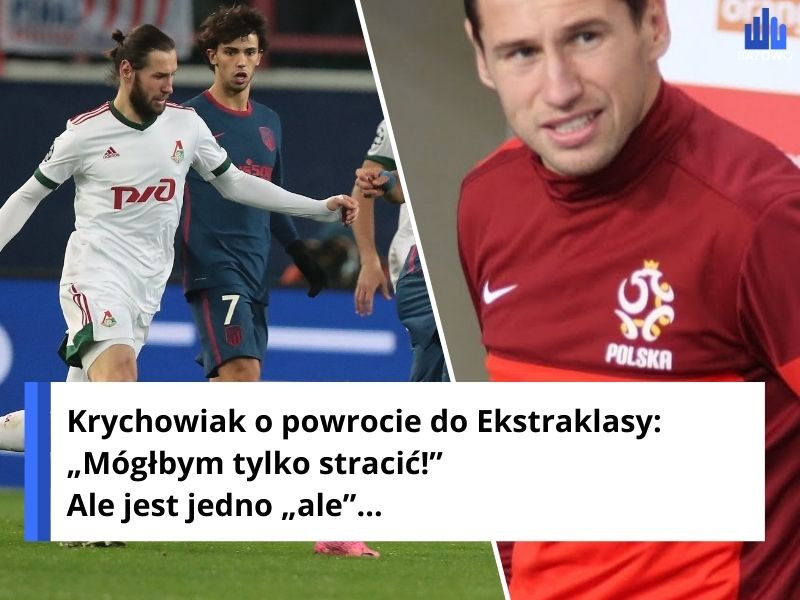 Krychowiak o powrocie do Ekstraklasy: „Mógłbym tylko stracić!” Ale jest jedno „ale”…