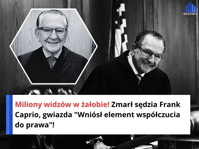 Miliony widzów w żałobie! Zmarł sędzia Frank Caprio, gwiazda "Wniósł element współczucia do prawa"!