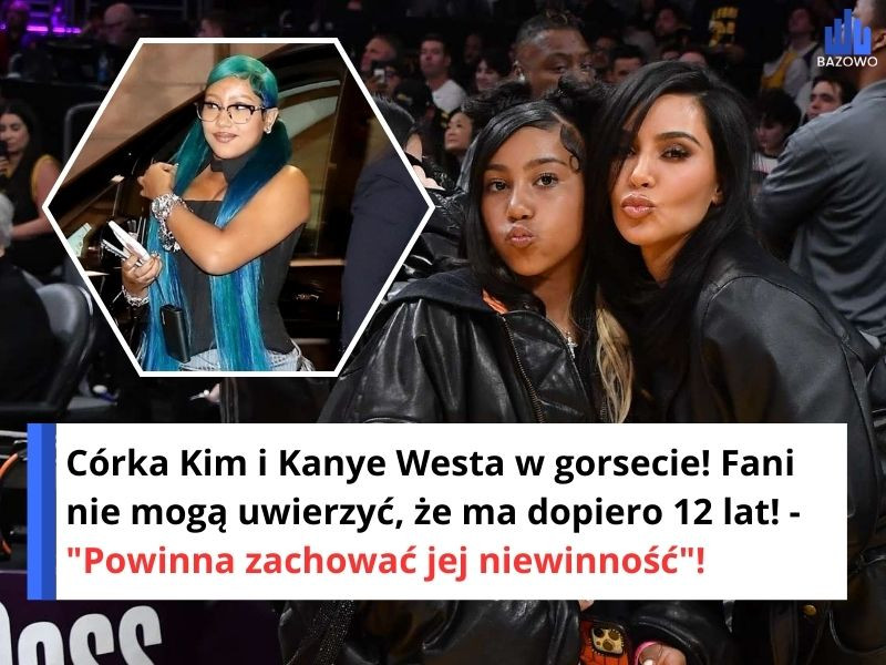 Córka Kim i Kanye Westa w gorsecie! Fani nie mogą uwierzyć, że ma dopiero 12 lat! - "Powinna zachować jej niewinność"!
