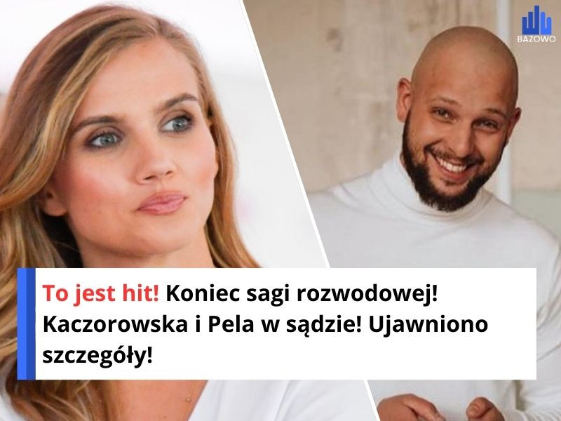 To jest hit! Koniec sagi rozwodowej! Kaczorowska i Pela w sądzie! Ujawniono szczegóły!