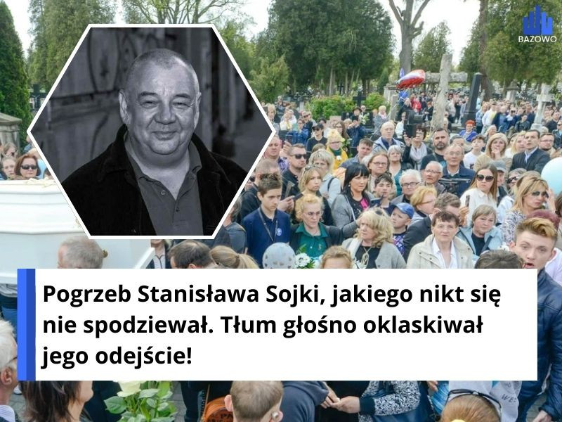 Pogrzeb Stanisława Sojki, jakiego nikt się nie spodziewał. Tłum głośno oklaskiwał jego odejście!