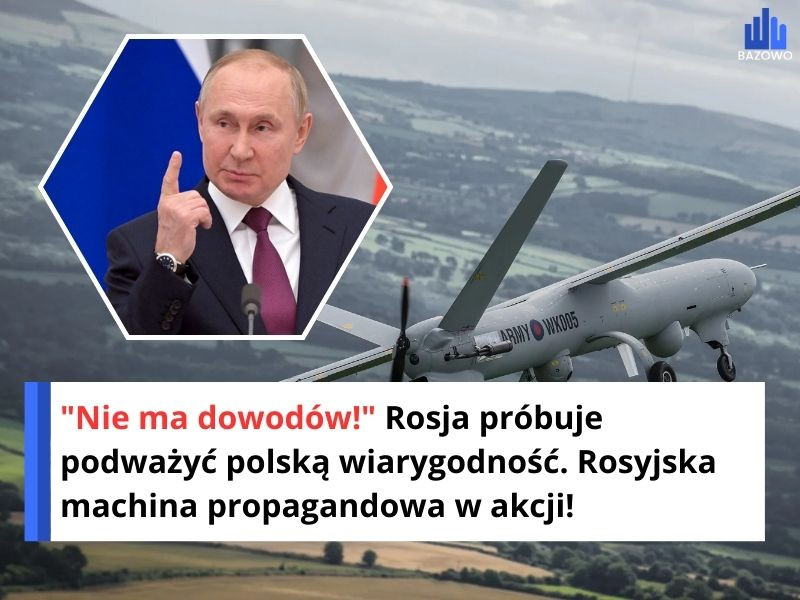 "Nie ma dowodów!" Rosja próbuje podważyć polską wiarygodność. Rosyjska machina propagandowa w akcji!