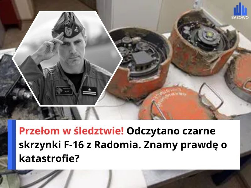 Przełom w śledztwie! Odczytano czarne skrzynki F-16 z Radomia. Znamy prawdę o katastrofie?